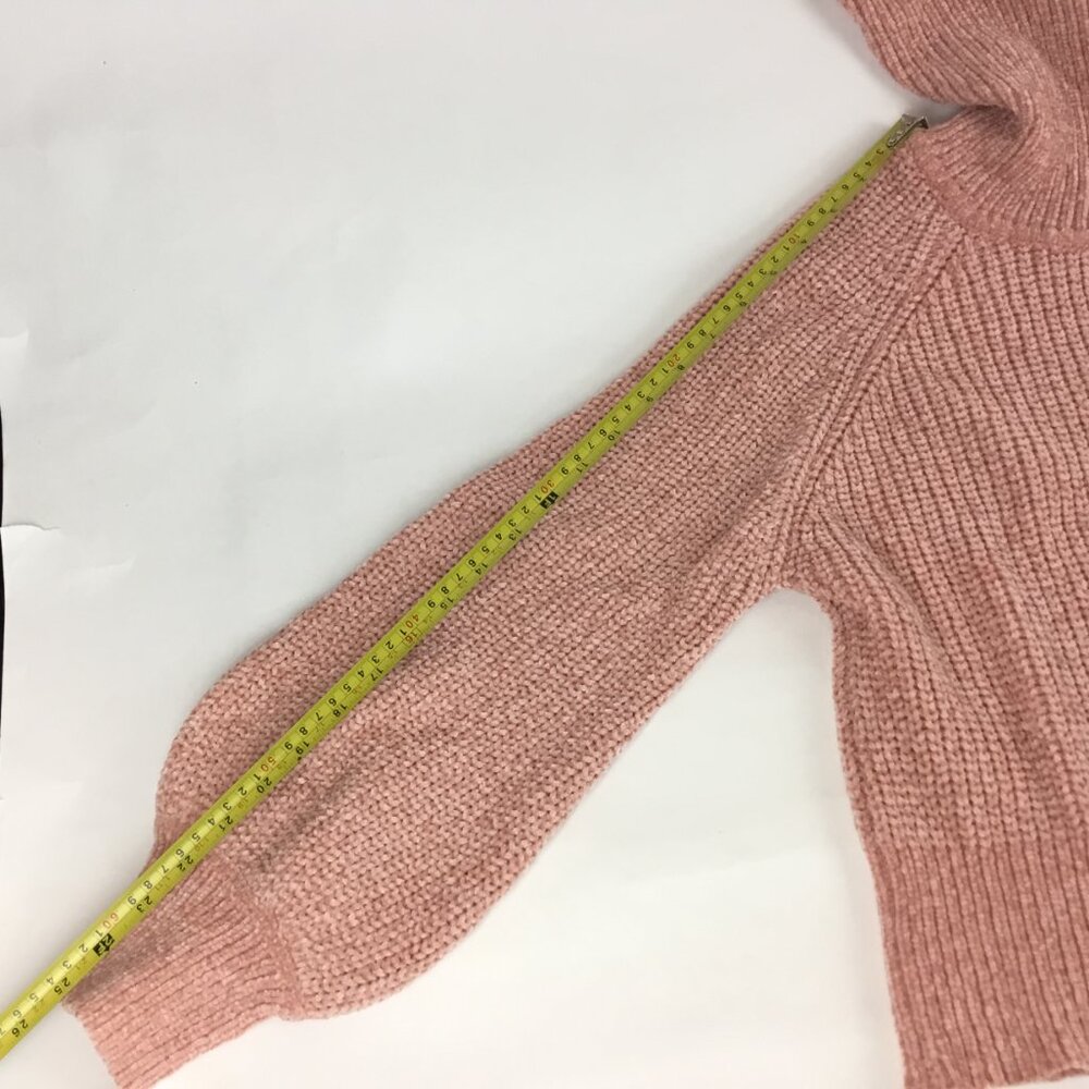 Blush & Bloom Turtle Neck Crop Sweater - Picture 12 of 12